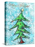 Christmas Tree 1-Megan Aroon Duncanson-Stretched Canvas