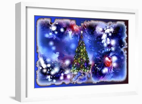 Christmas Tree 2-RUNA-Framed Giclee Print