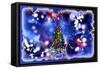Christmas Tree 2-RUNA-Framed Stretched Canvas