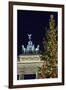 Christmas Tree and Brandenburg Gate-Jon Hicks-Framed Premium Photographic Print