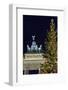 Christmas Tree and Brandenburg Gate-Jon Hicks-Framed Photographic Print