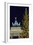 Christmas Tree and Brandenburg Gate-Jon Hicks-Framed Photographic Print