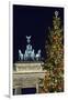 Christmas Tree and Brandenburg Gate-Jon Hicks-Framed Photographic Print