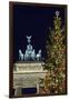 Christmas Tree and Brandenburg Gate-Jon Hicks-Framed Photographic Print