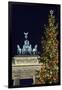 Christmas Tree and Brandenburg Gate-Jon Hicks-Framed Photographic Print