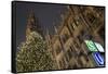 Christmas Tree at Neues Rathaus in Munich-Jon Hicks-Framed Stretched Canvas