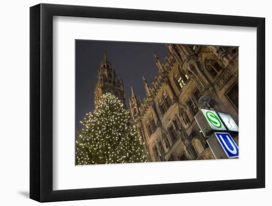 Christmas Tree at Neues Rathaus in Munich-Jon Hicks-Framed Photographic Print