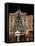 Christmas Tree, Baroque Building and Stalls at Christmas Market, Linz, Austria-Richard Nebesky-Framed Stretched Canvas