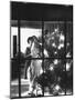 Christmas Tree Being Decorated by a Family Stationed at Guantanamo Naval Base-John Dominis-Mounted Photographic Print