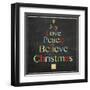 Christmas Tree Board-Lauren Gibbons-Framed Art Print