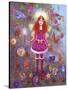 Christmas Tree Fairy-Judy Mastrangelo-Stretched Canvas
