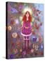 Christmas Tree Fairy-Judy Mastrangelo-Stretched Canvas