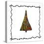 Christmas Tree from Patterns.Vector-Ihnatovich Maryia-Stretched Canvas