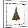 Christmas Tree from Patterns.Vector-Ihnatovich Maryia-Mounted Art Print