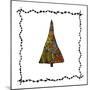 Christmas Tree from Patterns.Vector-Ihnatovich Maryia-Mounted Art Print