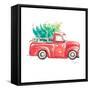 Christmas Tree Haul I-Patricia Pinto-Framed Stretched Canvas