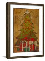 Christmas Tree I-Patricia Pinto-Framed Art Print