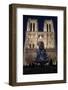 Christmas Tree, Notre-Dame De Paris Cathedral, Paris, France, Europe-Godong-Framed Photographic Print