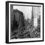 Christmas Tree on 52nd Street Next to Gimbels Department Store, New York, NY, 1940S-Nina Leen-Framed Photographic Print