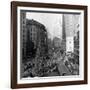 Christmas Tree on 52nd Street Next to Gimbels Department Store, New York, NY, 1940S-Nina Leen-Framed Photographic Print