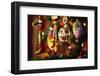 Christmas Tree Ornaments On Tree-Panoramic Images-Framed Photographic Print