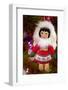 Christmas tree ornaments. Vintage Eskimo doll.-Savanah Stewart-Framed Photographic Print