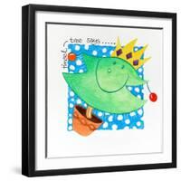 Christmas Tree square-Tony Todd-Framed Giclee Print