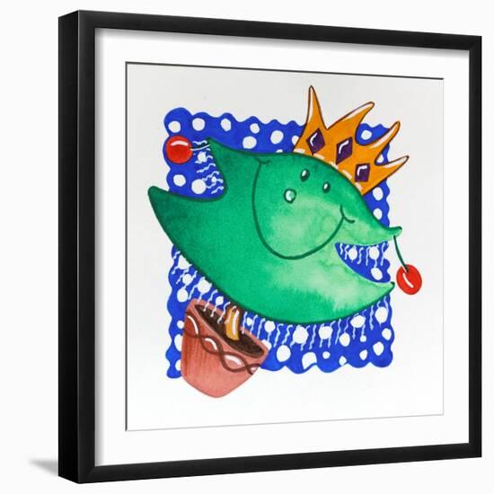 Christmas Tree Square-Tony Todd-Framed Giclee Print