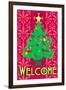 Christmas Tree Welcome-Andi Metz-Framed Premium Giclee Print