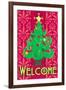 Christmas Tree Welcome-Andi Metz-Framed Premium Giclee Print
