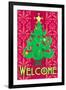 Christmas Tree Welcome-Andi Metz-Framed Premium Giclee Print