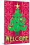 Christmas Tree Welcome-Andi Metz-Mounted Premium Giclee Print