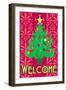 Christmas Tree Welcome-Andi Metz-Framed Art Print