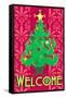 Christmas Tree Welcome-Andi Metz-Framed Stretched Canvas