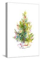 Christmas Tree with Skirt, 2016-John Keeling-Stretched Canvas