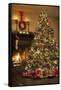 Christmas Tree-null-Framed Stretched Canvas