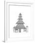 Christmas Tree-Neeti Goswami-Framed Art Print