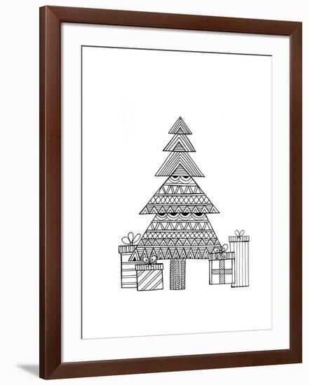 Christmas Tree-Neeti Goswami-Framed Art Print