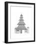 Christmas Tree-Neeti Goswami-Framed Art Print