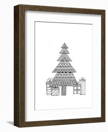 Christmas Tree-Neeti Goswami-Framed Art Print