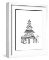 Christmas Tree-Neeti Goswami-Framed Art Print