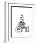 Christmas Tree-Neeti Goswami-Framed Art Print