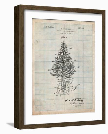 Christmas Tree-Cole Borders-Framed Art Print