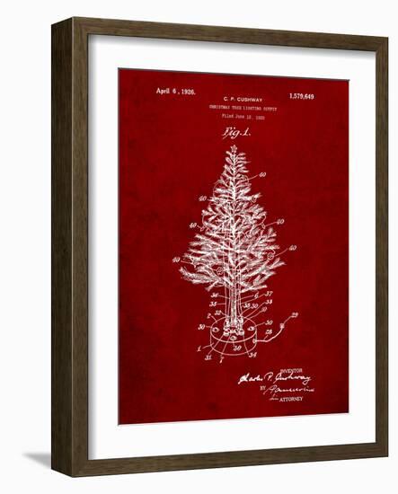 Christmas Tree-Cole Borders-Framed Art Print