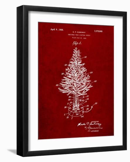 Christmas Tree-Cole Borders-Framed Art Print