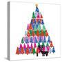 Christmas Tree-Jenny Frean-Stretched Canvas