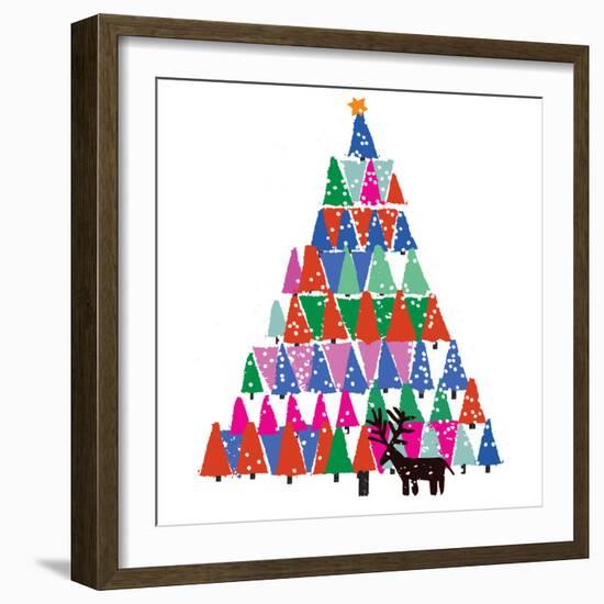 Christmas Tree-Jenny Frean-Framed Giclee Print