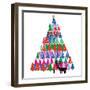 Christmas Tree-Jenny Frean-Framed Giclee Print