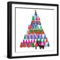 Christmas Tree-Jenny Frean-Framed Giclee Print