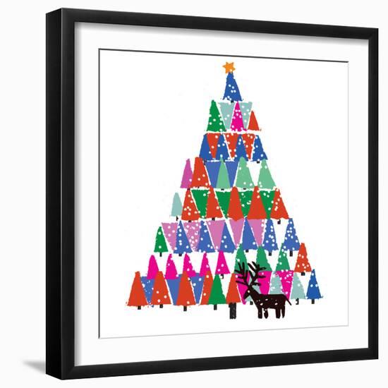 Christmas Tree-Jenny Frean-Framed Giclee Print